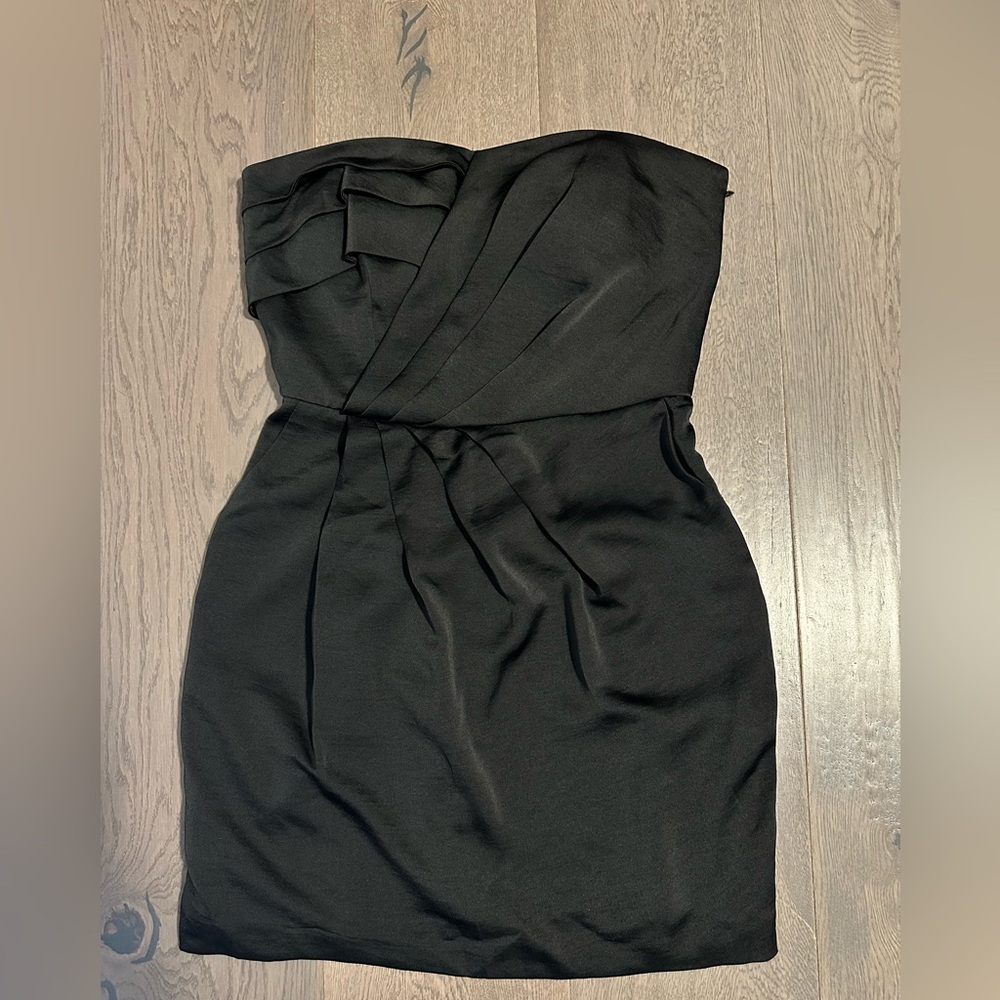 BCBGeneration Black Strapless Dress